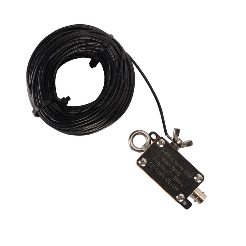Portable HF End Fed Antenna 1‑30MHZ FE8 CW SSB 1:49