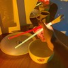 POFET 2Pairs of Lightsaber Chopsticks LED Light-Up Chopsticks for Kitchen