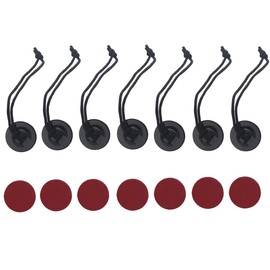 Rigdance Safety Tether for Gopro, Strong Adhesive Stickers and Strap for GoPro Hero 12 11 10, for Insta360 X4 X3, DJI OSMO Action Camera Helmet Mounts (7PCS)