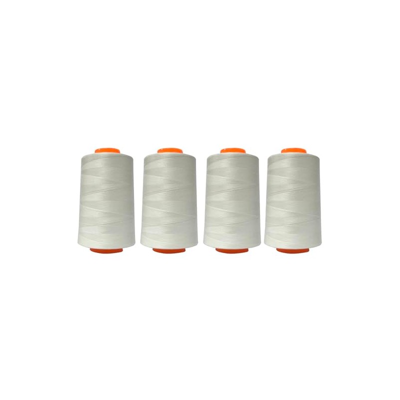 4 Rolls Sewing Thread, Polyester Thread for Everyday Wear, Home