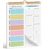 Joyberg Weekly Meal Planner Notebook 8.5x11”, 50 Sheets Weekly Meal