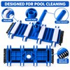 14 Inch Swimming Pool Vacuum Head with Wheels, Side and