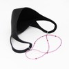 Colorful Beaded Mask Strap (8 Colors) 9 Black 2ea