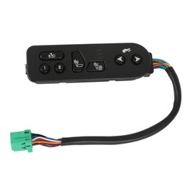 ANTUKO Front Left Seat Heater Switch Black Replacement for 2003-2006 Escalade Suburban Yukon 15116862 901196 901-196