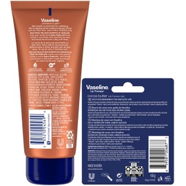 Vaseline Hand Cream 2-Pack – Hydra Replenish Crème with Hyaluronic Acid, Niacinamide & Cocoa Butter for Soft Skin + Cocoa Butter Lip Therapy Tube with Petroleum Jelly