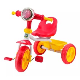 Macilux Triciclo Para Bebe Montable Niños Rojo Montable Macilux