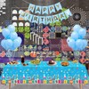 Inspireyee 4 Pieces Science Party Tablecloth Decorations Crazy Scientist Theme