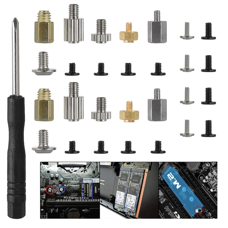 FandWay M.2 Screw, PC Screws, M.2 Spacer and Screw PC