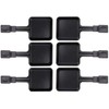 6 x Raclette Pans 23178 10 x 10 cm, Extra