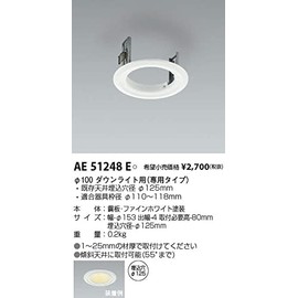 Koizumi Lighting AE51248E Renewal Plate (Sold Separately)