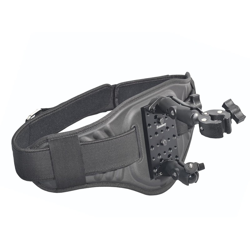 Fotoleey Updated Back Bar Waist Strap Mount for Insta360 X5/X4/X3/X2