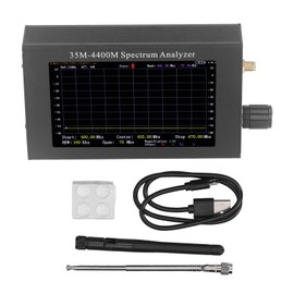 Frequency Analyzer Handheld 35‑4400MHZ Tiny RF Domain Analysis with Tracking Source Module