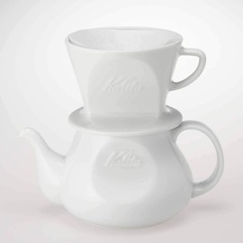 Kalita Thermal Ceramic Coffee Pot, Hasami Ware HASAMI 23.7 fl oz (700 ml), Ceramic, Made in Japan, Drip Equipment, #35197, Porcelain, Stylish, Camping, Outdoor, Coffee Shop, Antique, Wedding, Celebration, Gift, Birthday, Women's, Men's, Sixtieth Birthday, Retirement, Anniversary, Gift, Sixtieth Birthdays