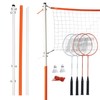 Franklin Sports Badminton Set - Backyard Badminton Net Set -