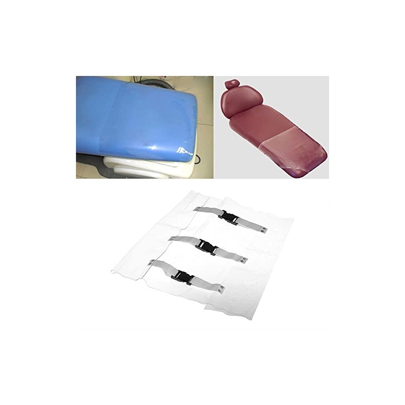 Protector de plástico lavable para silla dental, protector de unidad