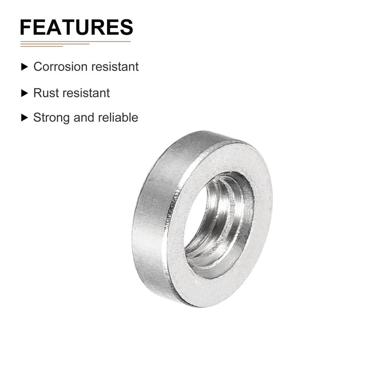DTGN #10 32 x 0.14"(DxL) Clinching Rivet Nut Fasteners 50