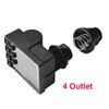 OREAD 4 Outlet Gas Grill Ignitor,Electronic Spark Generator,Push Button BBQ