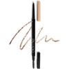 Lápiz Definidor de Cejas Palladio Retráctil Ultra Preciso, Ash Brown