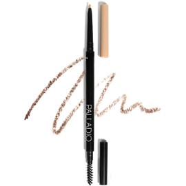 Lápiz Definidor de Cejas Palladio Retráctil Ultra Preciso, Ash Brown – ¡Cejas Perfectas!