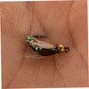 CORHAD 10pcs High-Realism Bionic Fishing Hooks for Bass and Trout
