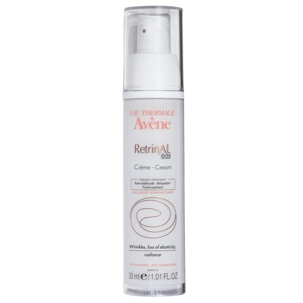 Eau Thermale Avène - RetrinAL 0.05 Cream - Retinaldehyde - Renews Skin & Helps Reduce The Appearance of Wrinkles - Airless Pump - 1.01 fl.oz.