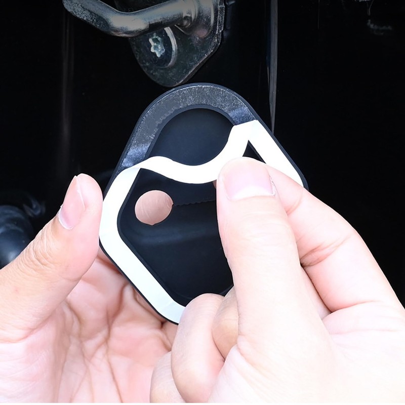 AJLOTMO 4pcs Car Door Lock Cover for Dodge RAM 1500