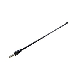 AntennaMastsRus - 7 Inch Black Short Antenna is Compatible with Can-Am Spyder ST - RT - RTS (2010-2015) - Spiral Wind Noise Cancellation - Spring Steel Construction - Stainless Steel Threading