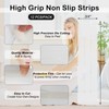 S&X Non Slip Bath Stickers,0.75-Inch by 11-Inch,12 Strips Per Pack