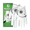 FootJoy WeatherSof Men's Golf Glove - White (Pack of 2)