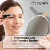 Epilady Precision Coil Tweezer, Facial Hair Remover with Ergonomic Design,