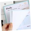 TEHAUX Daily Planner Notepad Removable Tearable Memo Pad for Office