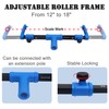 BERXOL 18-Inch Self-Leveling Cement Tool Kit, Upgraded Spike Roller Set