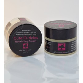 Cute Cuticles Nourishing Cream by Billy in the Tree. 100% natural botanical blend of moisture rich butters, waxes and oils 15ml