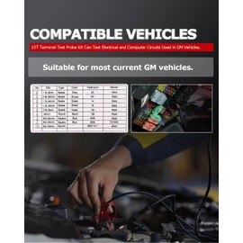 1ST TP-300-A Terminal Test Probe Kit Compatible Suitable for GM Vehicles, Repalce OE: TP300A EL-35616-300-A J-35616