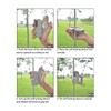 Climbing Anti Fall Rope Grab Alloy Steel Strong Bearing Capacity