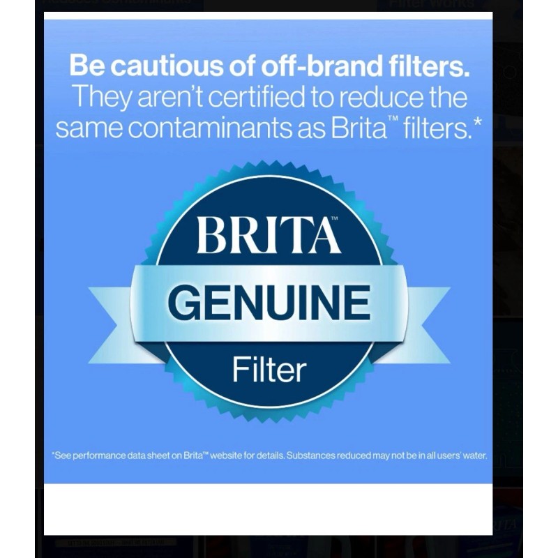 BRITA water Filter 6 Cup Pitcher W 1 Filter and