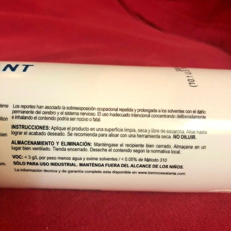 tremPro RV Self-Leveling RV Roof Sealant Trailer Roofing Repair white