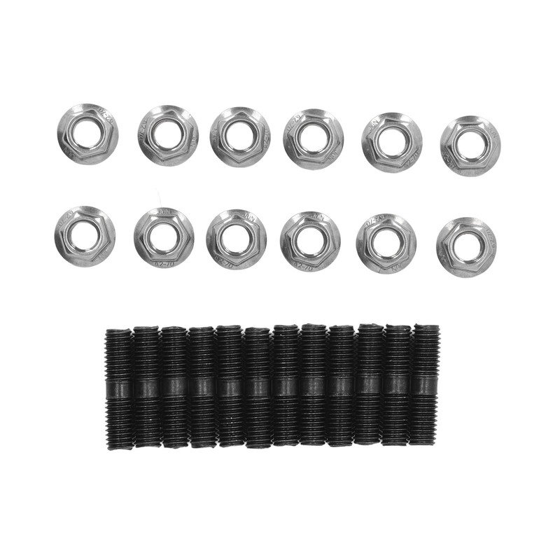 Exhaust Manifold Stud Nut Kit Replacement for Dodge for Cummins