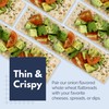 Snacktery Whole Wheat Flatbread Crackers - All Natural Onion Crackers