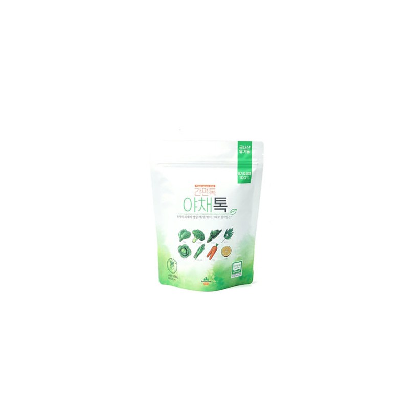 Organic Easy Vegetable Tok Pouch 800g Sanmaeul / 유기농 간편