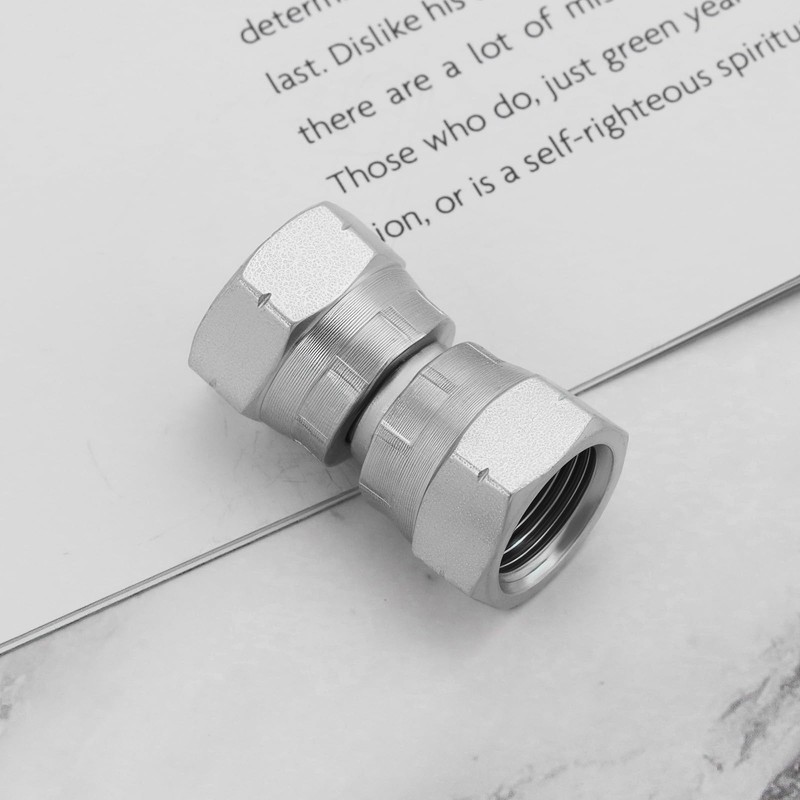 SG Store 2PCS Hydraulic Female to Female Equal Swivel Coupling
