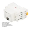 4P 25A 50Hz DIN Rail Household AC Contactor with Manual