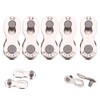 Chain Lock 10 Compartments, 5 Pairs Chain Lock Bicycle Chain