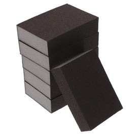 FELTECHELECTR 6pcs Grit Sanding Sponges Polishing Blocks for Wood Finishing Elastic Sanding Pads for Smooth Surface Polishing Portable and Convenient for Various Shapes