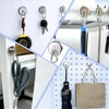 DGDUBRB Pack of 4 Magnetic Hooks, Extra Strong, 35 kg