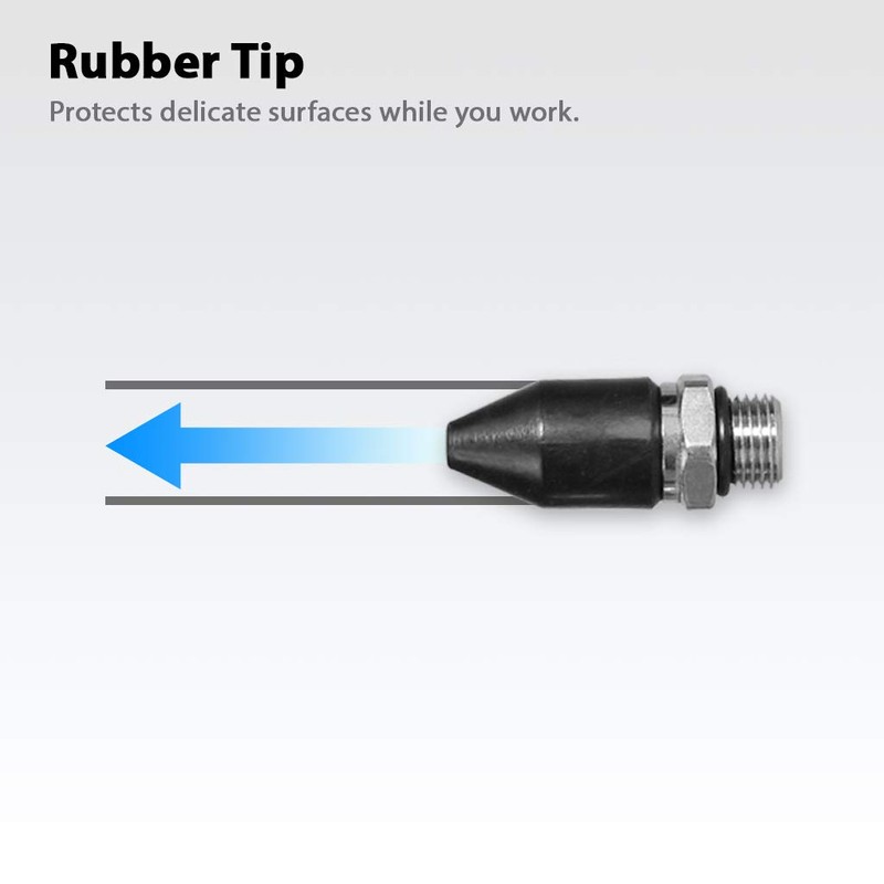 FIRSTINFO A1858R 5-Piece Multi-Purpose Nozzle Set for FIRSTINFO 2-Way Air