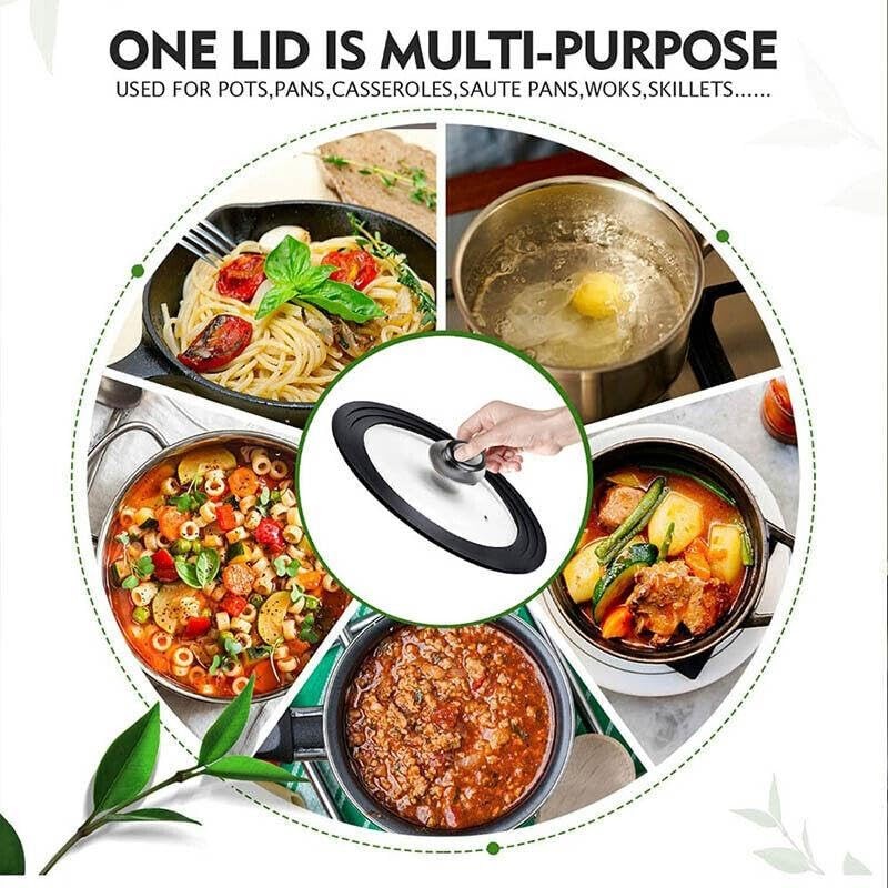 AIMALL 2PCS Kitchen Pot Lid Replacement Knob Handle Set, 2.17