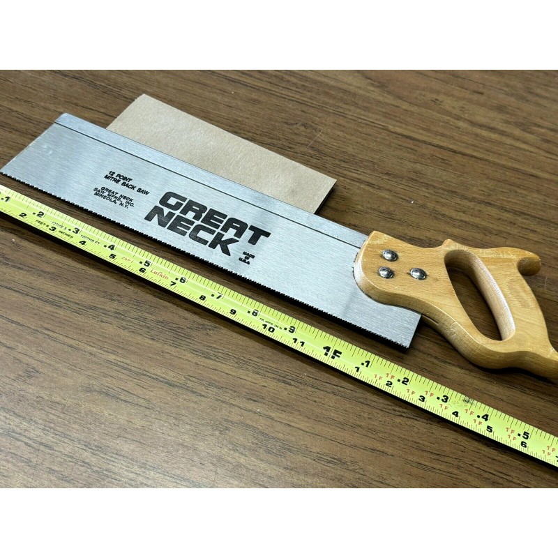 Greatneck CM14 14" Mitre Back Saw 12 Points Great Neck