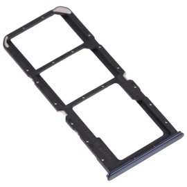 Shopping Trolley Tray Compatible with OPPO A74 4G / F19 / F19s CPH2219 Nano Sim1 + SIM 2 + Micro SD Card Slot (Black)