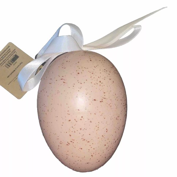 Way To Celebrate Easter Light Pink Speckled Egg Decor, 6